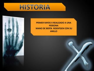 RAYOS X | PPTX