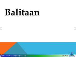 Schools Division Office-Quezon City LRMDS
Balitaan
 