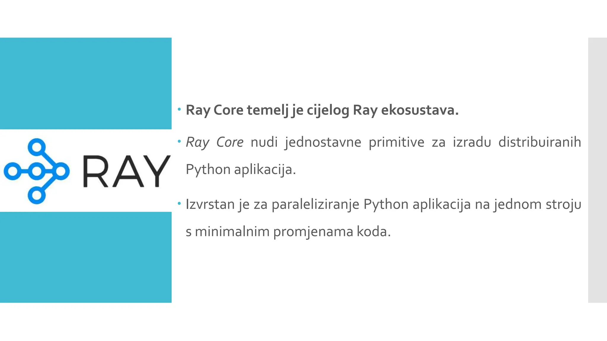 RAY – PYTHON MODUL programming tool.pptx