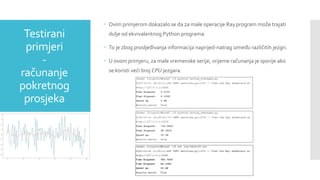 RAY – PYTHON MODUL programming tool.pptx