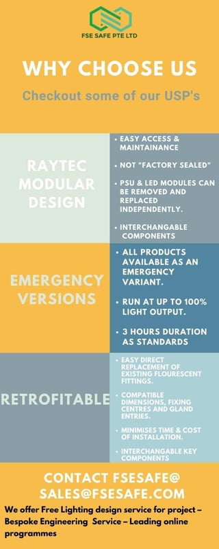 FSE Raytech ATEX EX Lighting for Hazardous Areas
