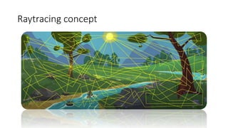 Raytracing concept
 