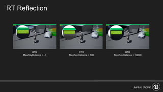 RT Reflection
RTR
MaxRayDistance = -1
RTR
MaxRayDistance = 100
RTR
MaxRayDistance = 10000
 
