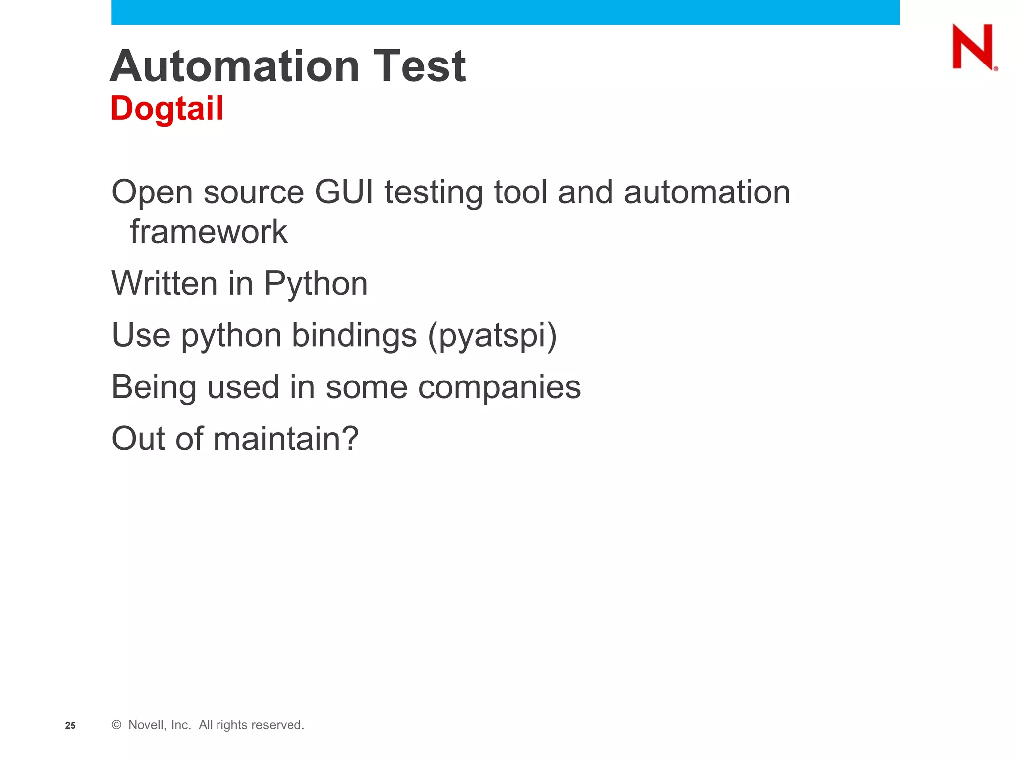 What is Accessibility?  AT-SPI Turn on your GNOME Accessibility 