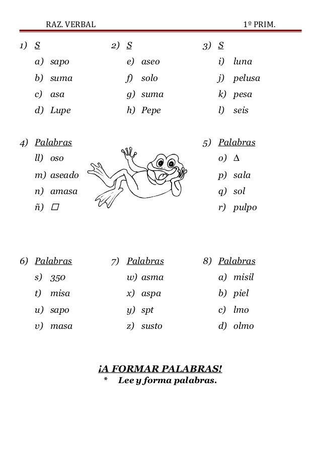 Raz Verbal Ii Parte Abril