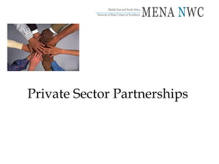 Private Sector Partnerships  