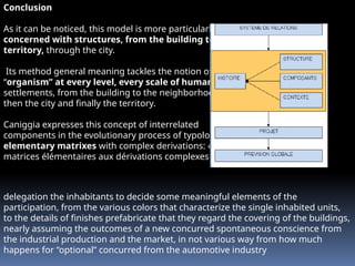 Interrelated Structures Urban thinkers of the first generation-Caniggia.pptx