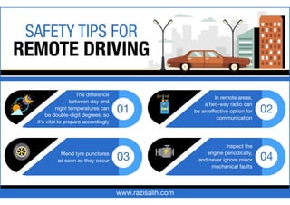 Safety Tips for Remote Driving