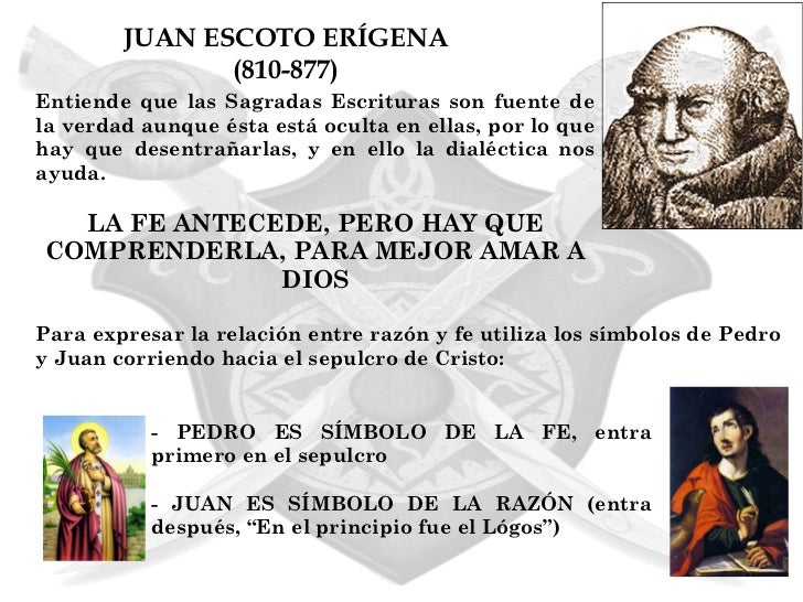 RAZÓN Y FE EN LA EDAD MEDIA SIGLOS IXIV