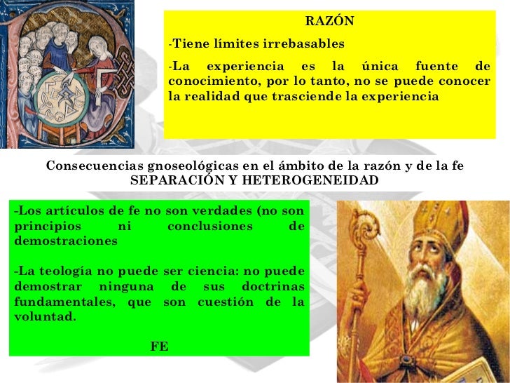RAZÓN Y FE EN LA EDAD MEDIA SIGLOS IXIV