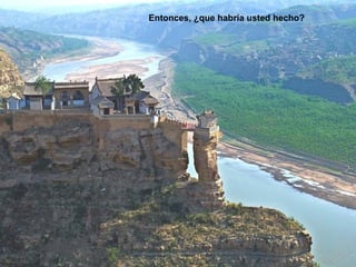 Entonces, ¿que habría usted hecho?
 