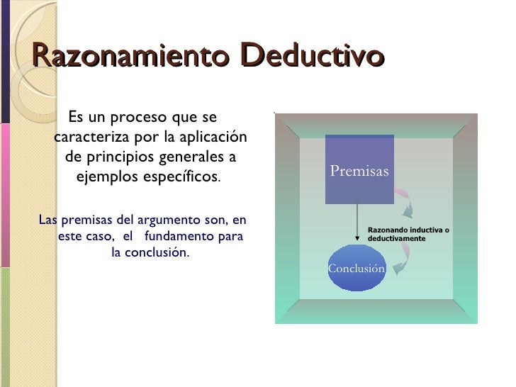 Razonamiento Y Los Argumentos