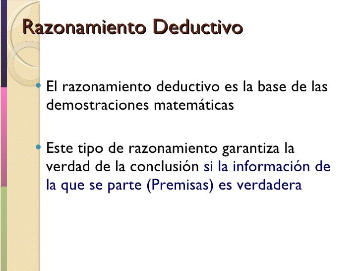 Razonamiento y los argumentos