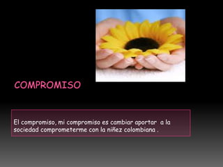 cambioEl cambio es  lo mas importante es en lo primero que pensé al iniciar mi carrera con el podre plantearme nuevas  ideas para el cambio en la educación en Colombia ,ayudar a mejorar las condiciones de la educación y dejar de un lado la mediocridad .