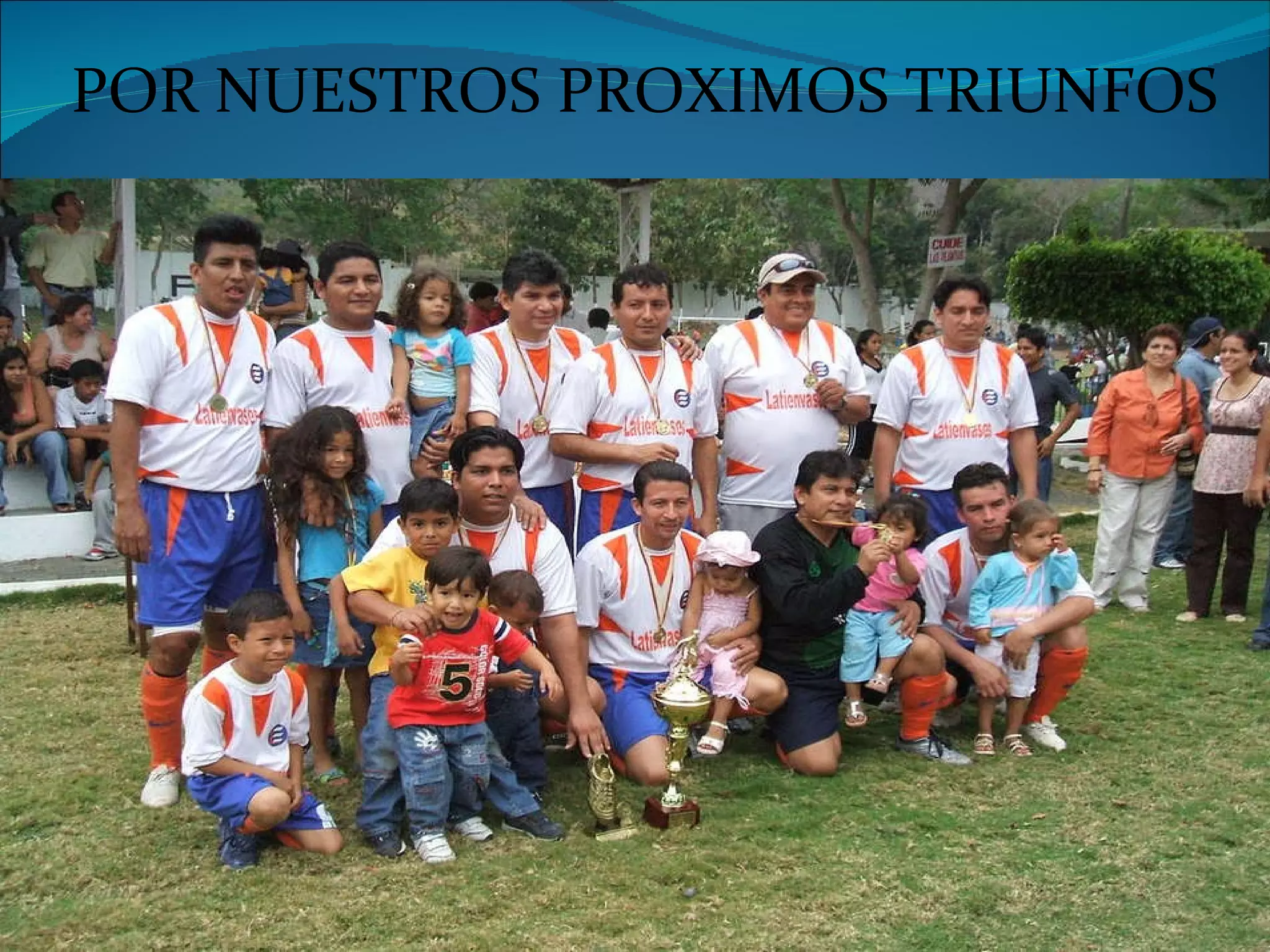 POR NUESTROS PROXIMOS TRIUNFOS
