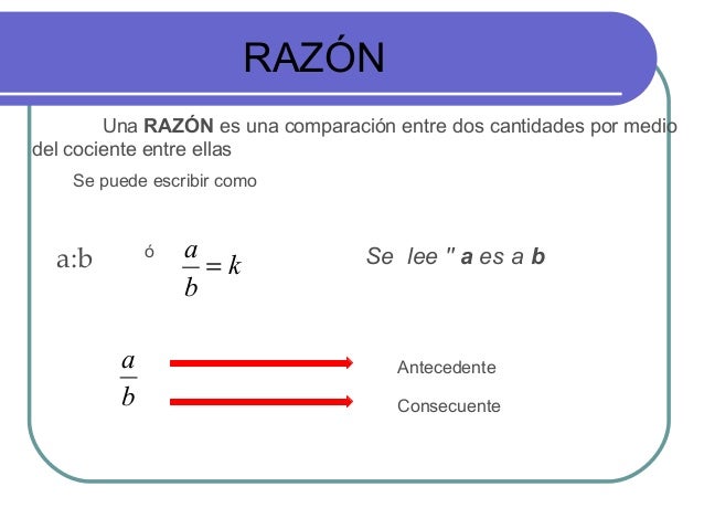 Razones proporciones porcentajes