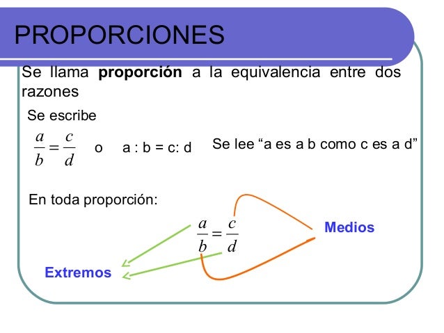 Razones proporciones porcentajes