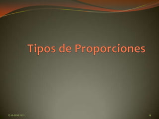 Tipos de Proporciones13-06-2010 11:10 pm14