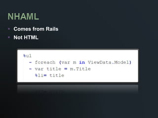 Comes from Rails Not HTML 
