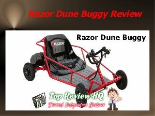 Razor Dune Buggy Review
 