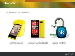 Introduction


  NFC Renovates User Experiences
 