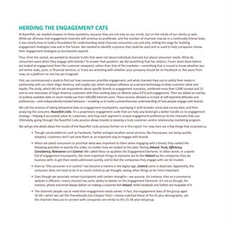 Razorfish Liminal 2011 — Customer Engagement In Transition