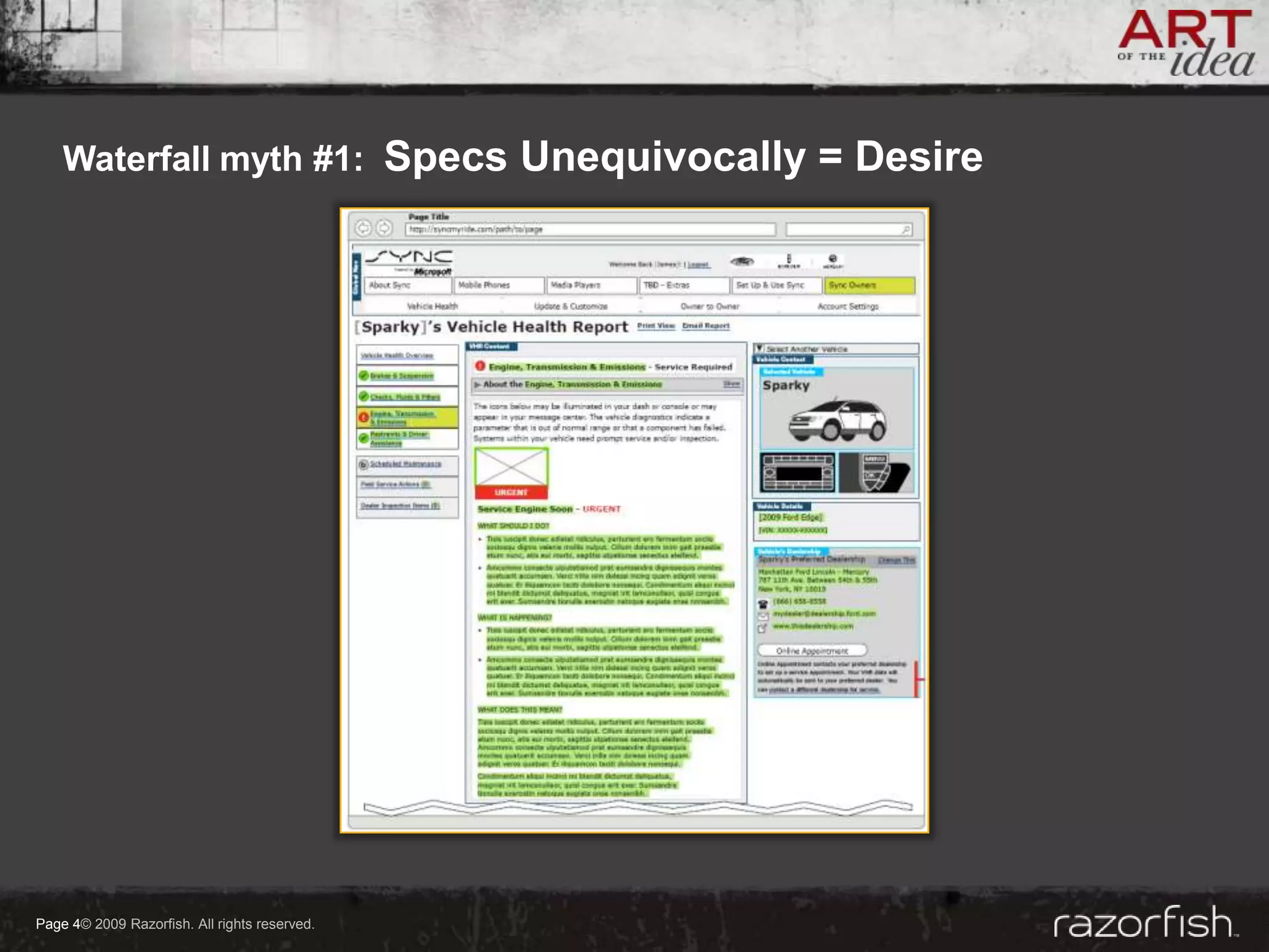 Razorfish - Ray Velez and Laura Fraga (Ford Motor) on Agile Processes ...