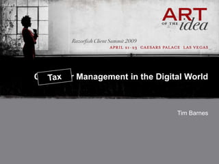 Razorfish - Tim Barnes on Consumer Insight