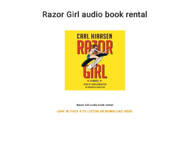 A novel Razor Girl