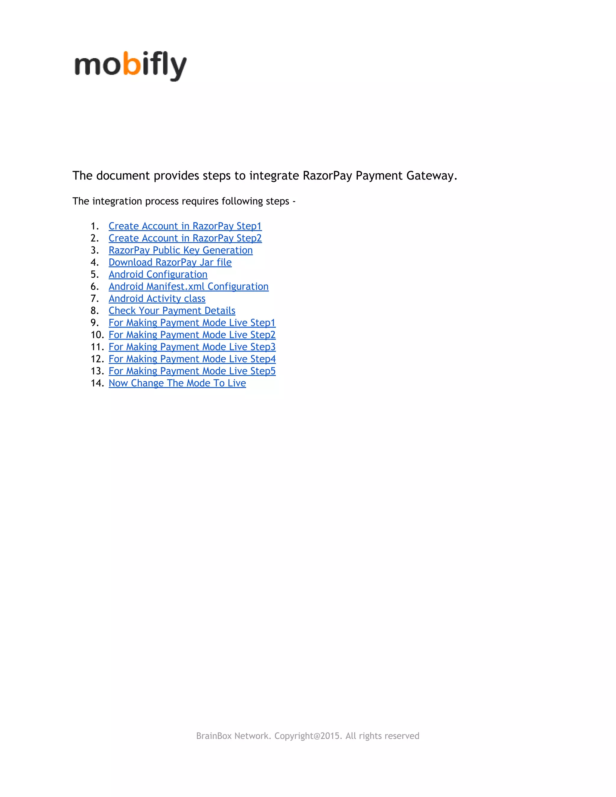 Razorpay | PDF