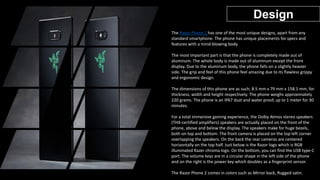 Razor phone 2 Overview & Specs | PPT