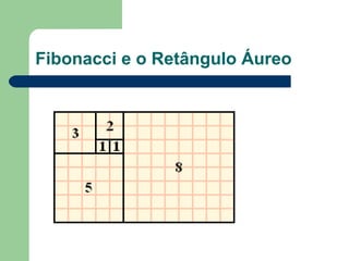 Fibonacci e o Retângulo Áureo
 