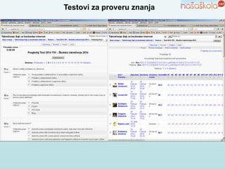 Testovi za proveru znanja
 