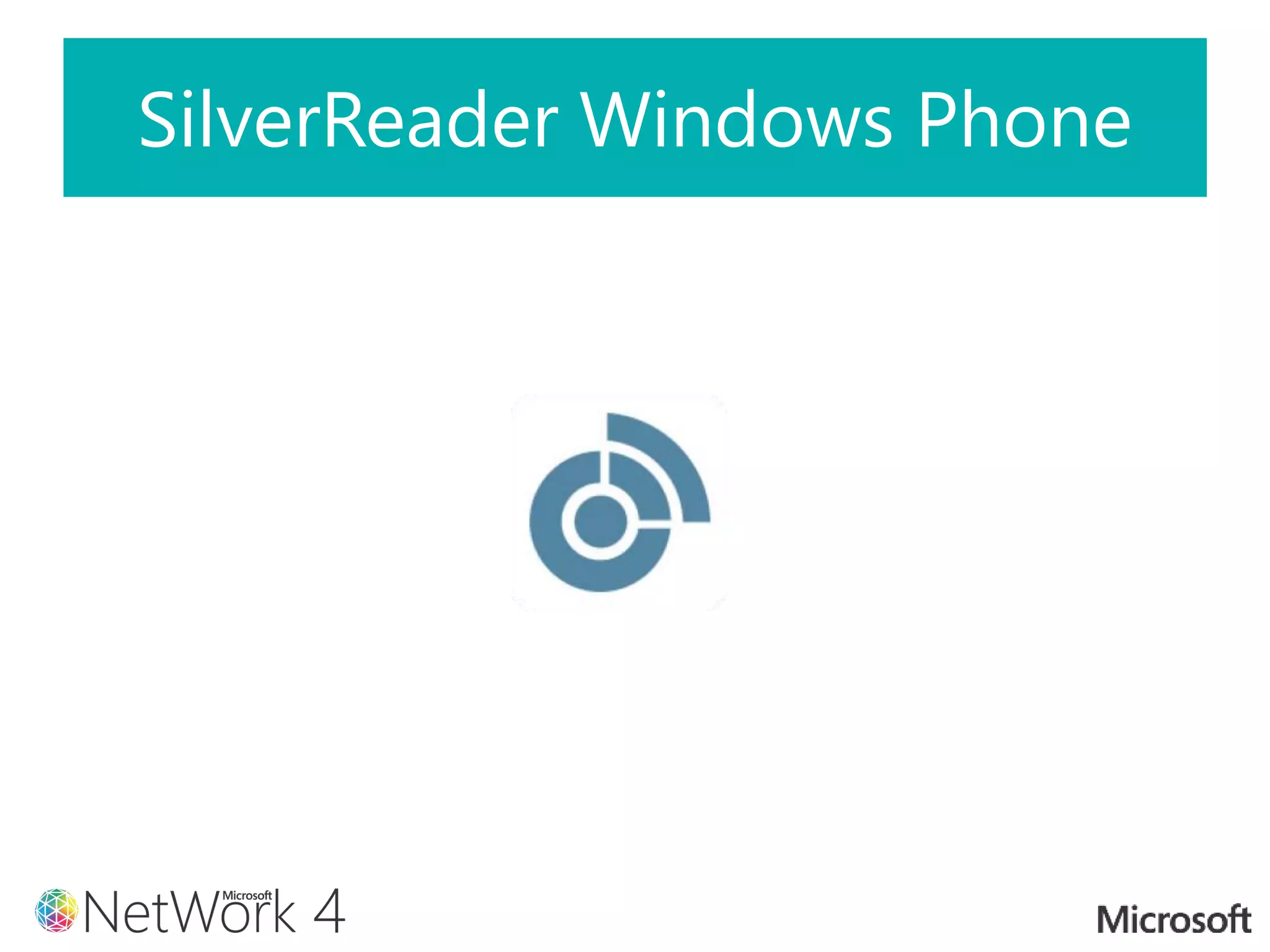 SilverReader Windows Phone
 