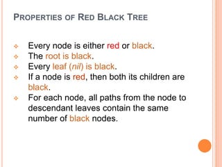 Red black tree insertion | PPTX