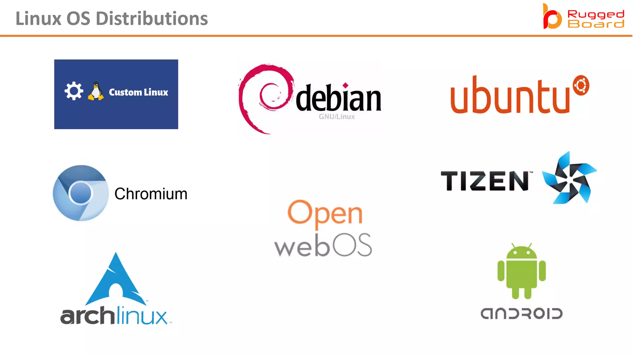 Linux OS Distributions
 