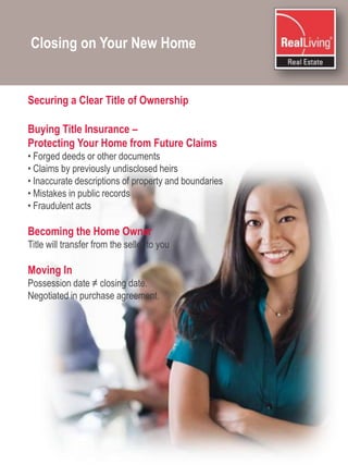  Get FREE report at AnnualCreditReport.comPre-Approval Gives you negotiation power 