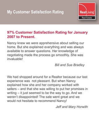 Perform the service.	I will deliver on my commitment.