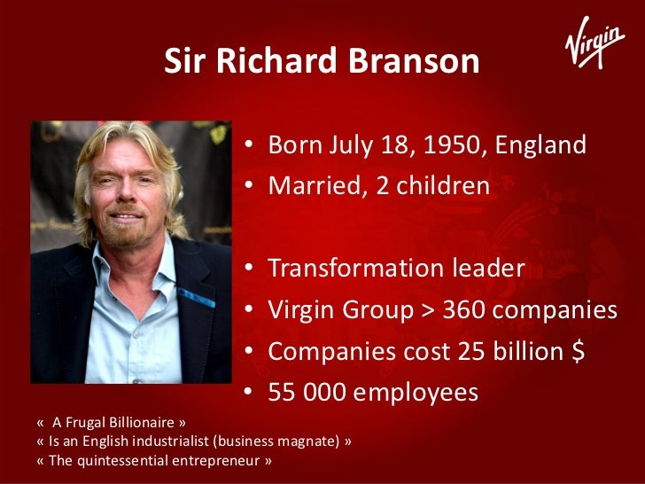 Leadership in Business Richard Branson