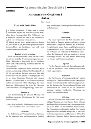 Astronomische Geschichte I
    Seite 4


                               Astronomische Geschichte I
                       ...