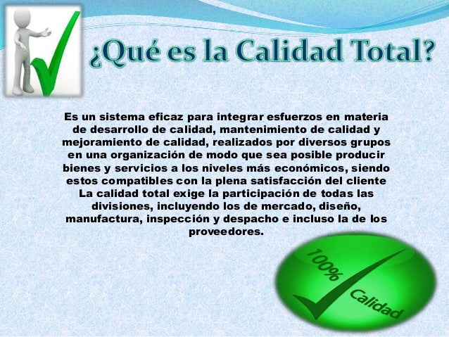 La Empresa, Administración, Calidad y Calidad Total