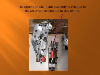 Adjustable sub assy machine tool design explained | PPTX