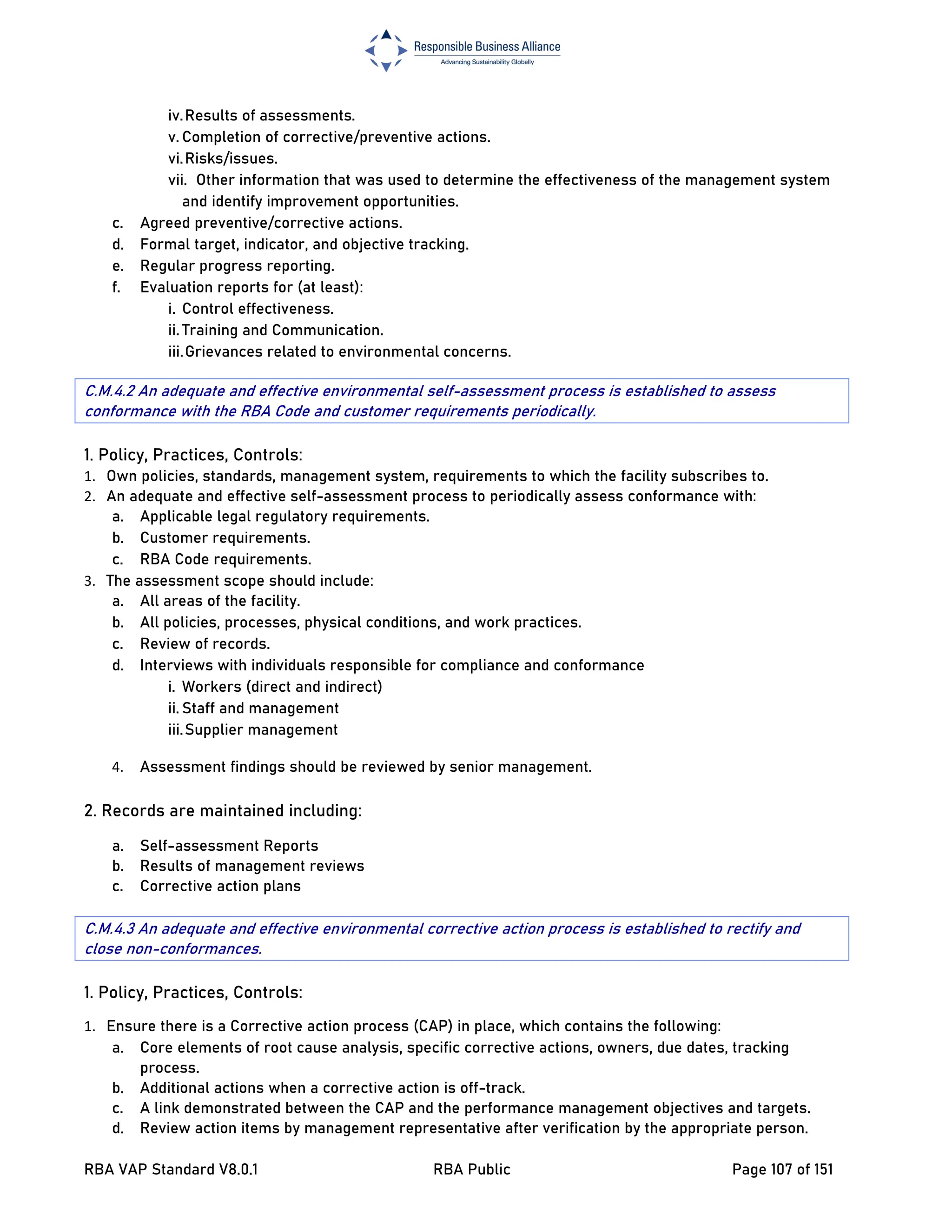 RBA-VAP-Standard Responsible Business Alliance Code of Conduct v8.0 | PDF