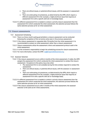 RBA-VAP-Standard Responsible Business Alliance Code of Conduct v8.0 | PDF