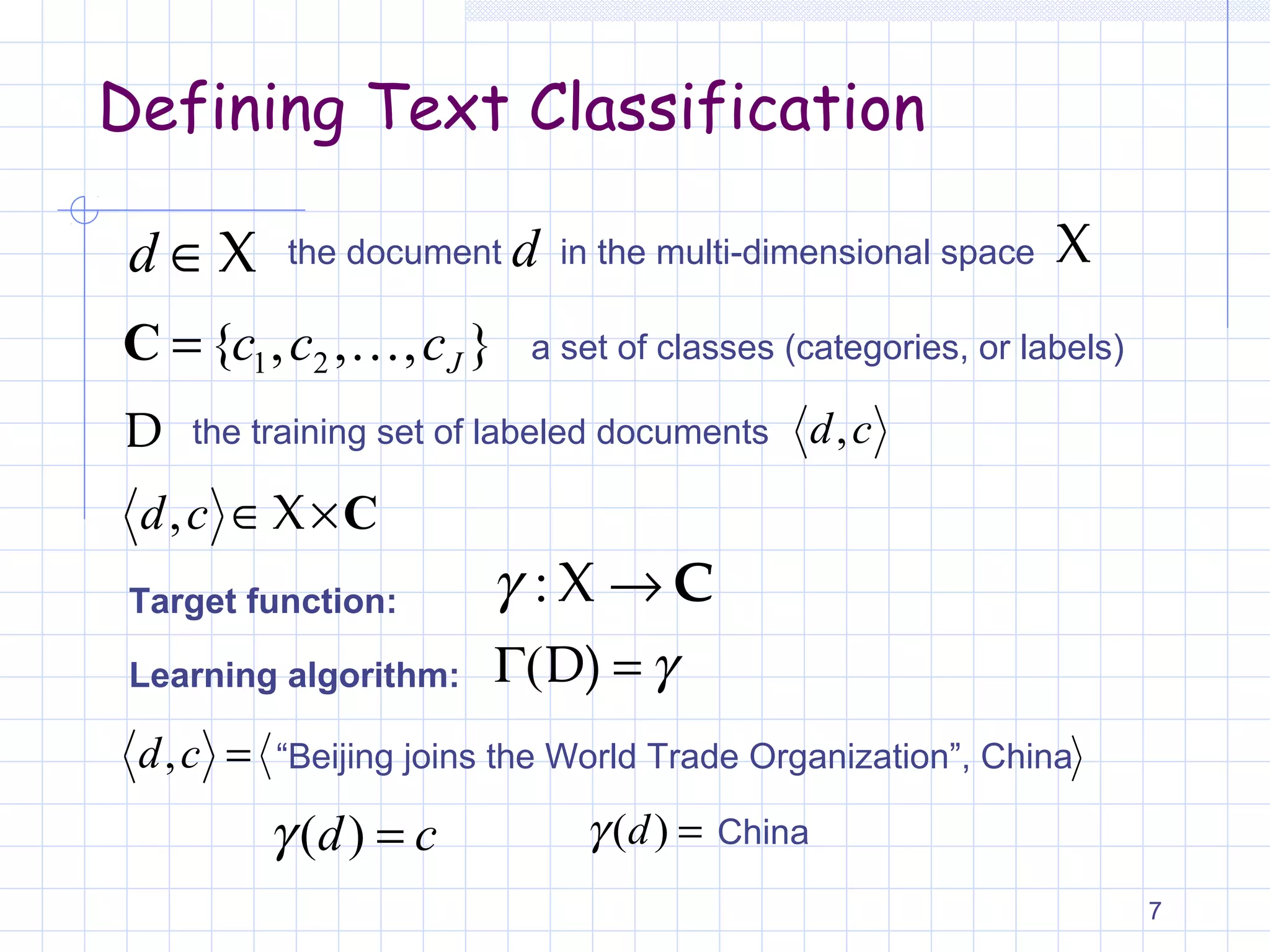 Text classification | PPT