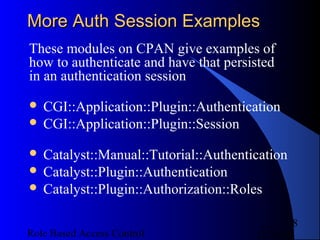 Role based access control | PPT