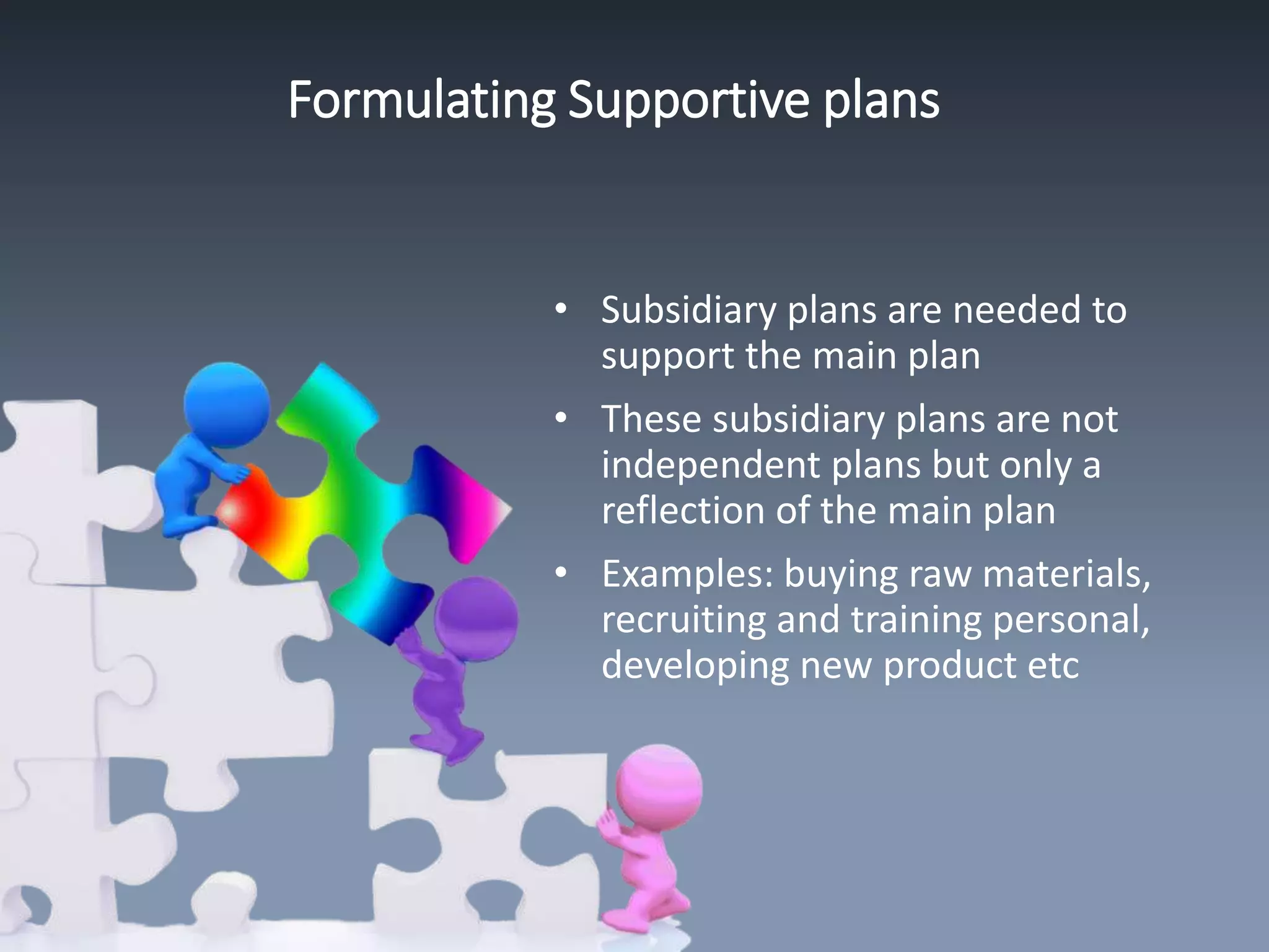 Steps in Planning Process | PPT