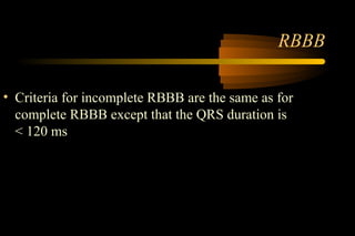 Rbbb final | PPT