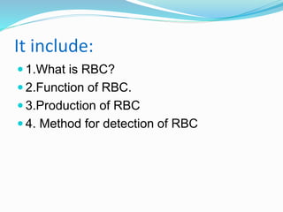 Rbc | PPT