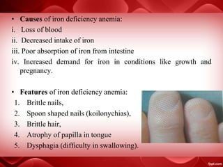 Iron Left In Rbc RBC | PPTX
